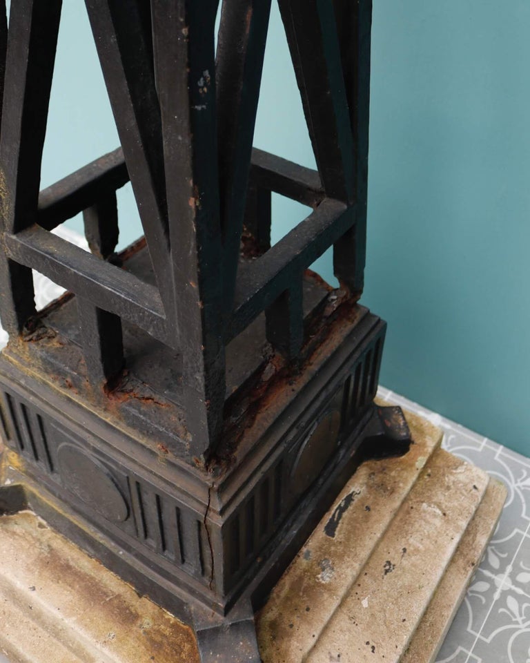 Two Reclaimed Tall Outdoor Braziers or Torchieres For Sale at 1stDibs