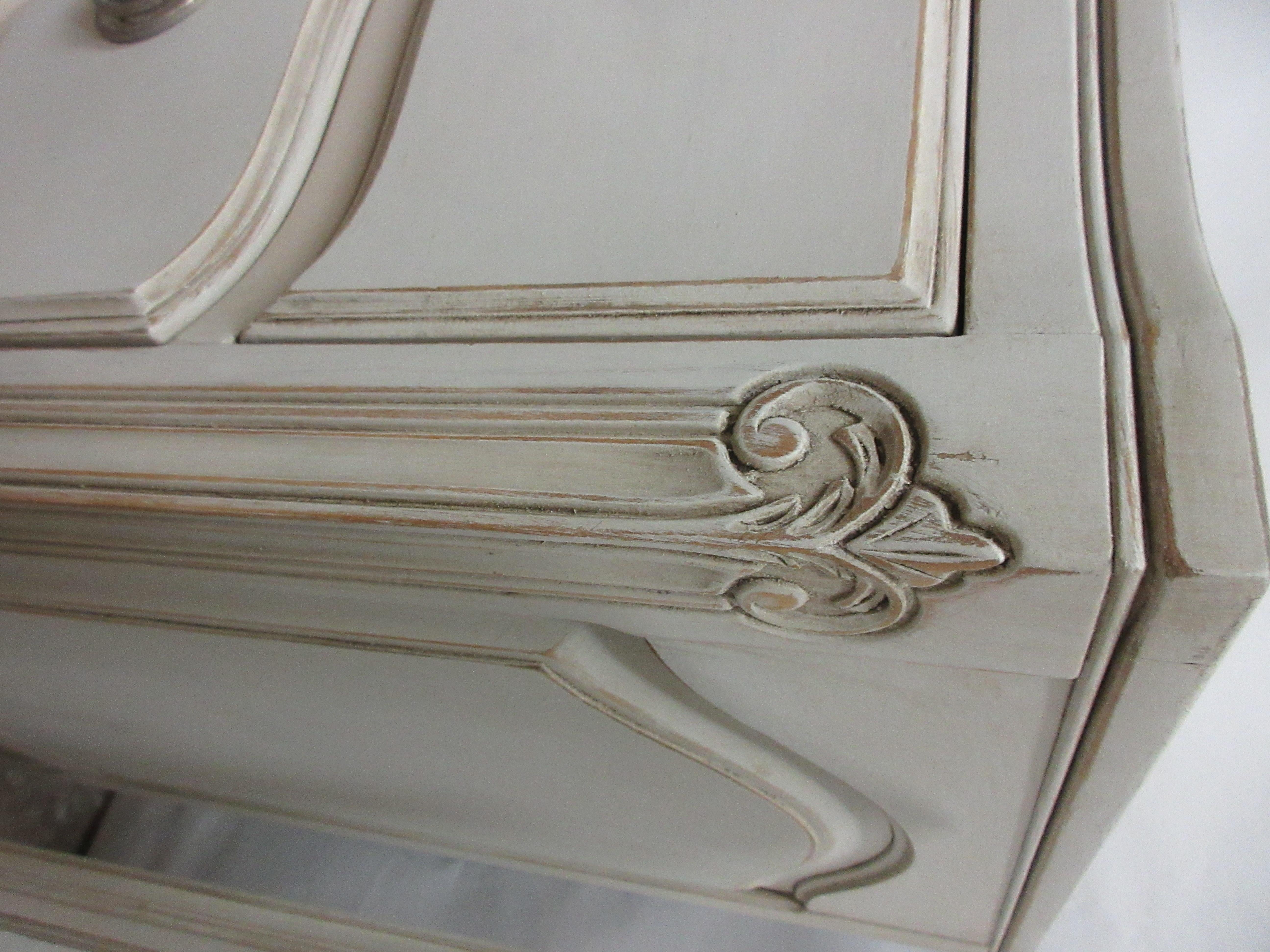 Wood Two Rococo Style Chest of Drawers