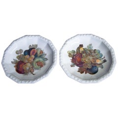 Two Rosenthal Fruit Platters, Maria, Germany