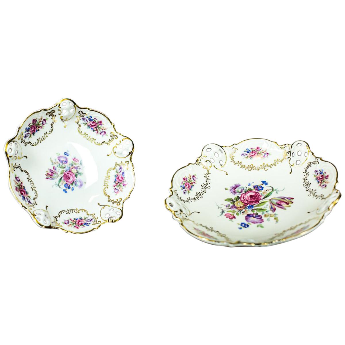 Two Rosenthal/Kronach 'Moliere Series' Epergnes, circa 1901-1933