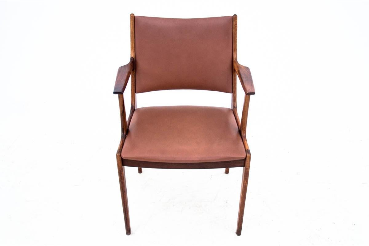 Danish Two Rosewood Armchairs, Denmark, 1960s For Sale