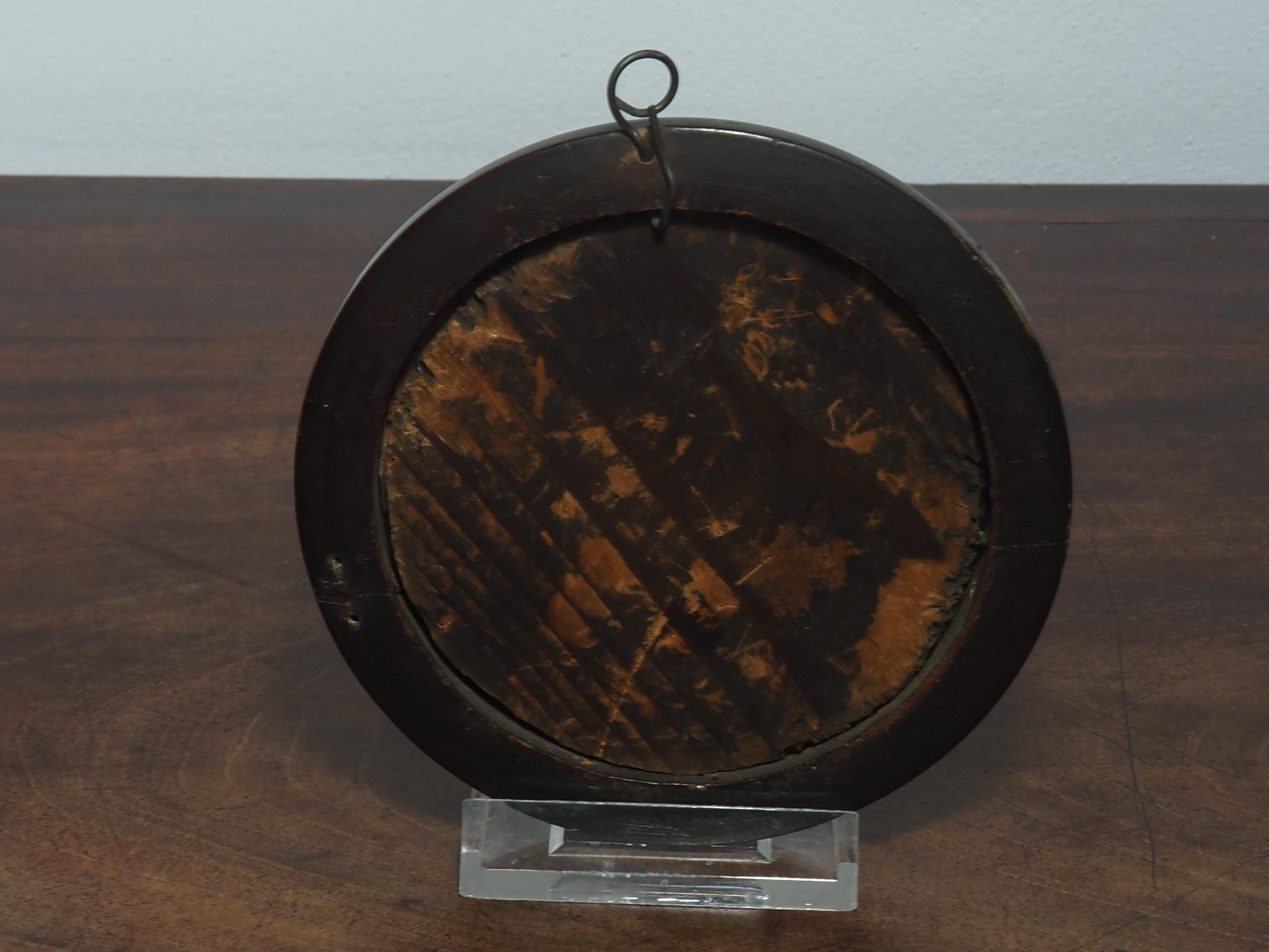 Dos placas redondas de esmalte Nerón y Calígula, a la manera de Jacques I Laudin Cobre en venta