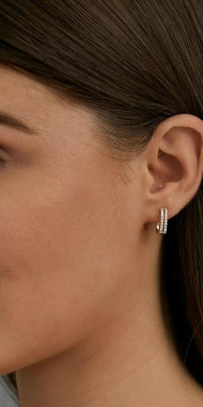 Cerchi quadrati con diamante a due file Cerchi da sposa con diamante in oro massiccio 14k Donna Borchie
Leggero, può essere indossato tutti i giorni

Informazioni aggiuntive:
Condit: Nuovo senza etichette: Un articolo nuovo di zecca, non usato e non