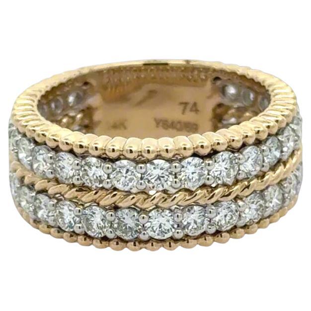 The Row Estate in oro e diamanti 14K  Anello in vendita