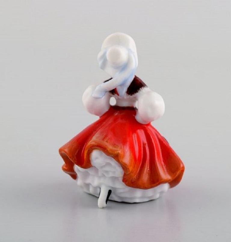 Two Royal Doulton Porcelain Figurines, Dancer and Judge, Buzfuz, Mid 20th C In Excellent Condition For Sale In Copenhagen, DK