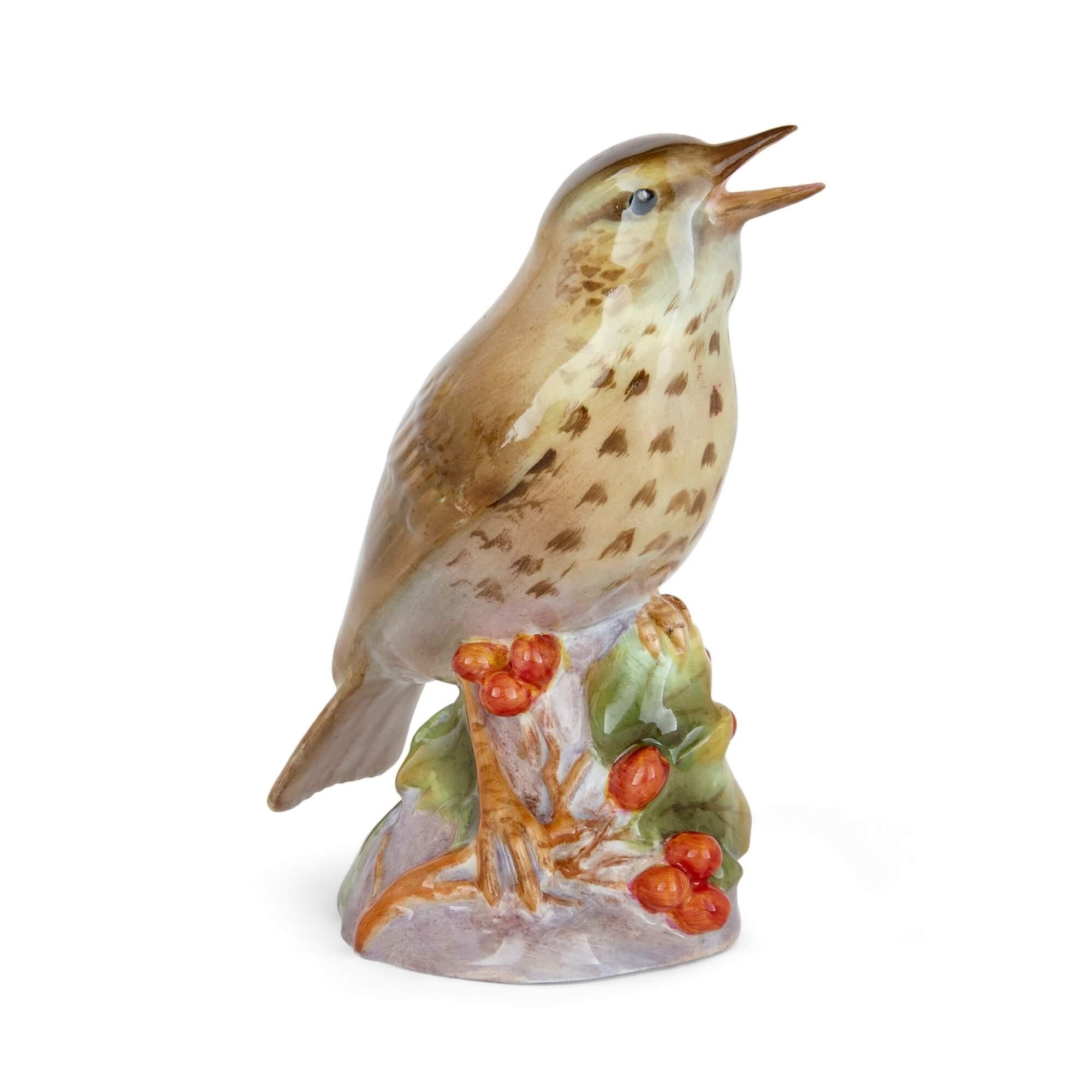 royal worcester bird figurines