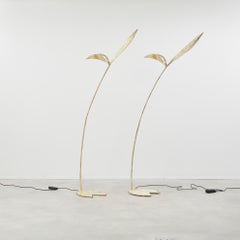 Two Salvino Marsura 'Strelitzia' floor lamps - Italy, 2000s