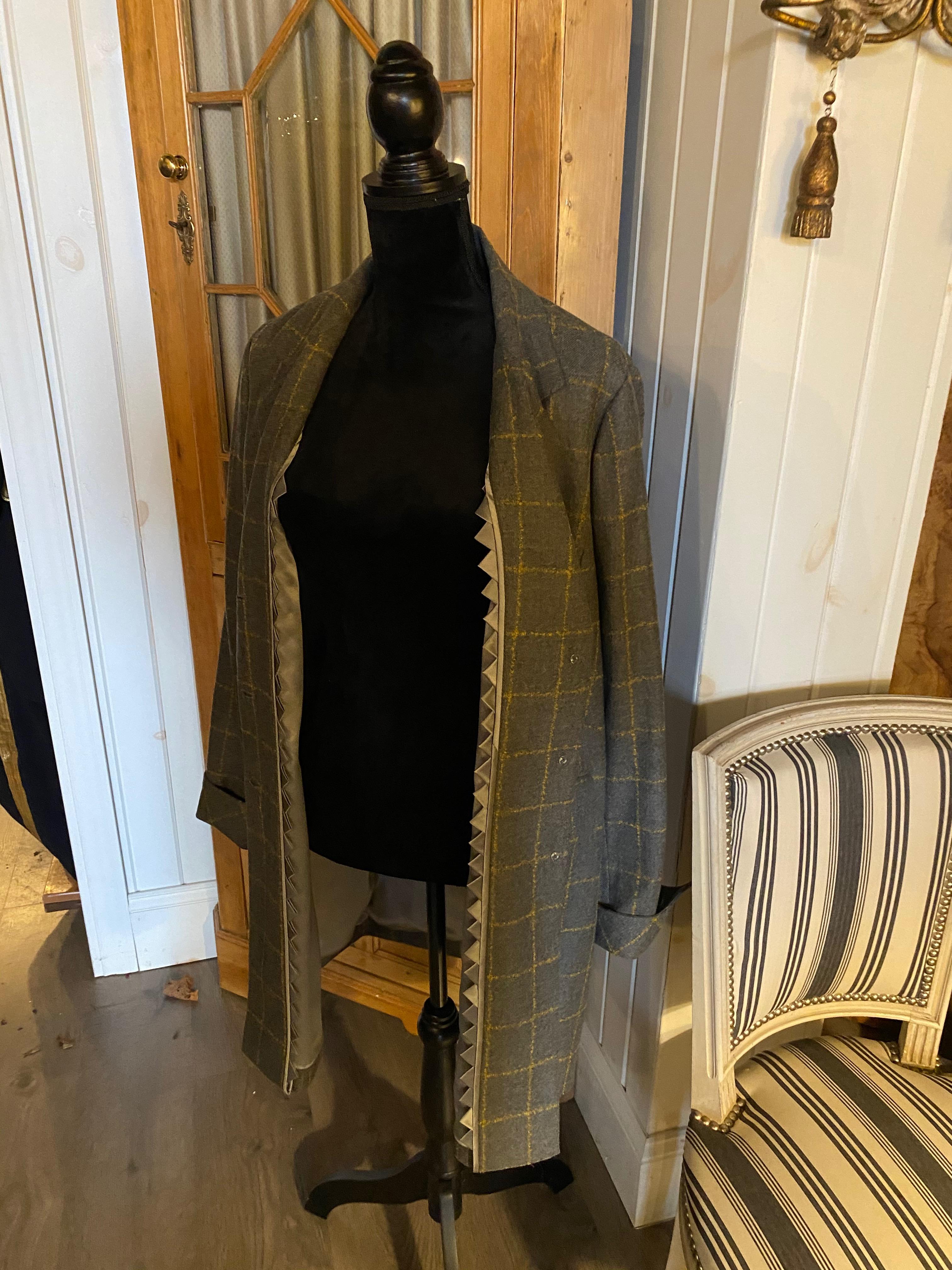 Two Sam Kori George Courture Atelier Cashmere Coats. Appox Size 12-14 3