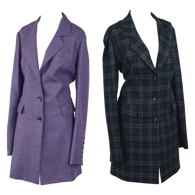 Two Sam Kori George Courture Atelier Cashmere Coats. Approx. Size 12-14 For Sale
