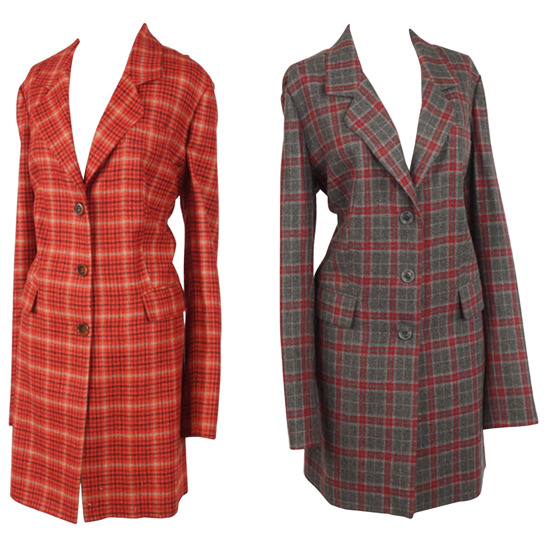 Two Sam Kori George Couture Atelier Cashmere Coats.  App size 12-14. 