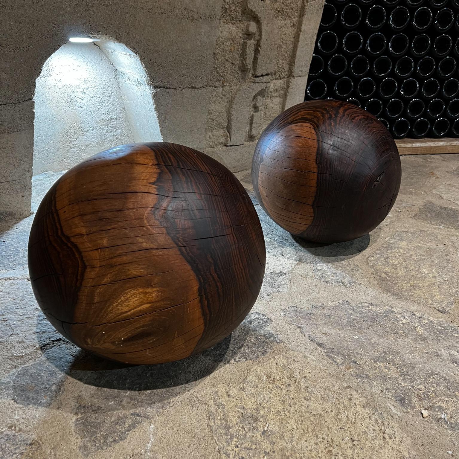 Art Spheres Exotic Bocote Wood Balls Mexico For Sale 2