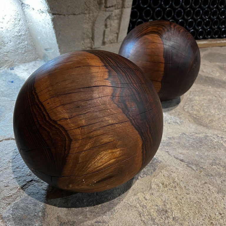 Art Spheres Exotic Bocote Wood Balls Mexico