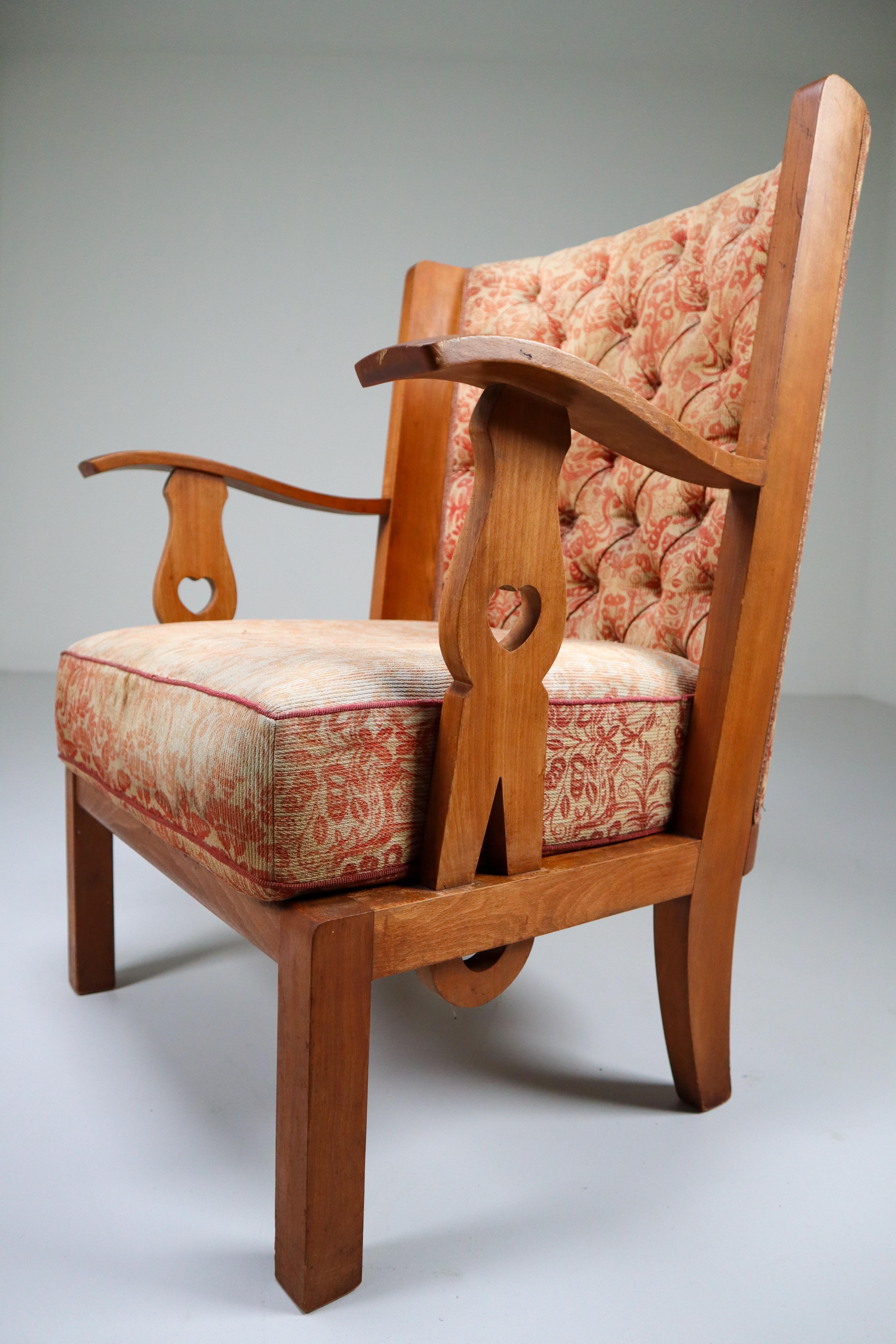 1940s style armchairs