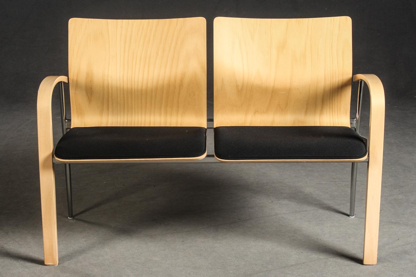 Post-Modern Two-Seat Bench by Brunner Zweisitzer For Sale