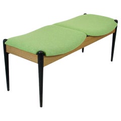 Two seat entry way or bed room bench designed by Arthur Umanoff