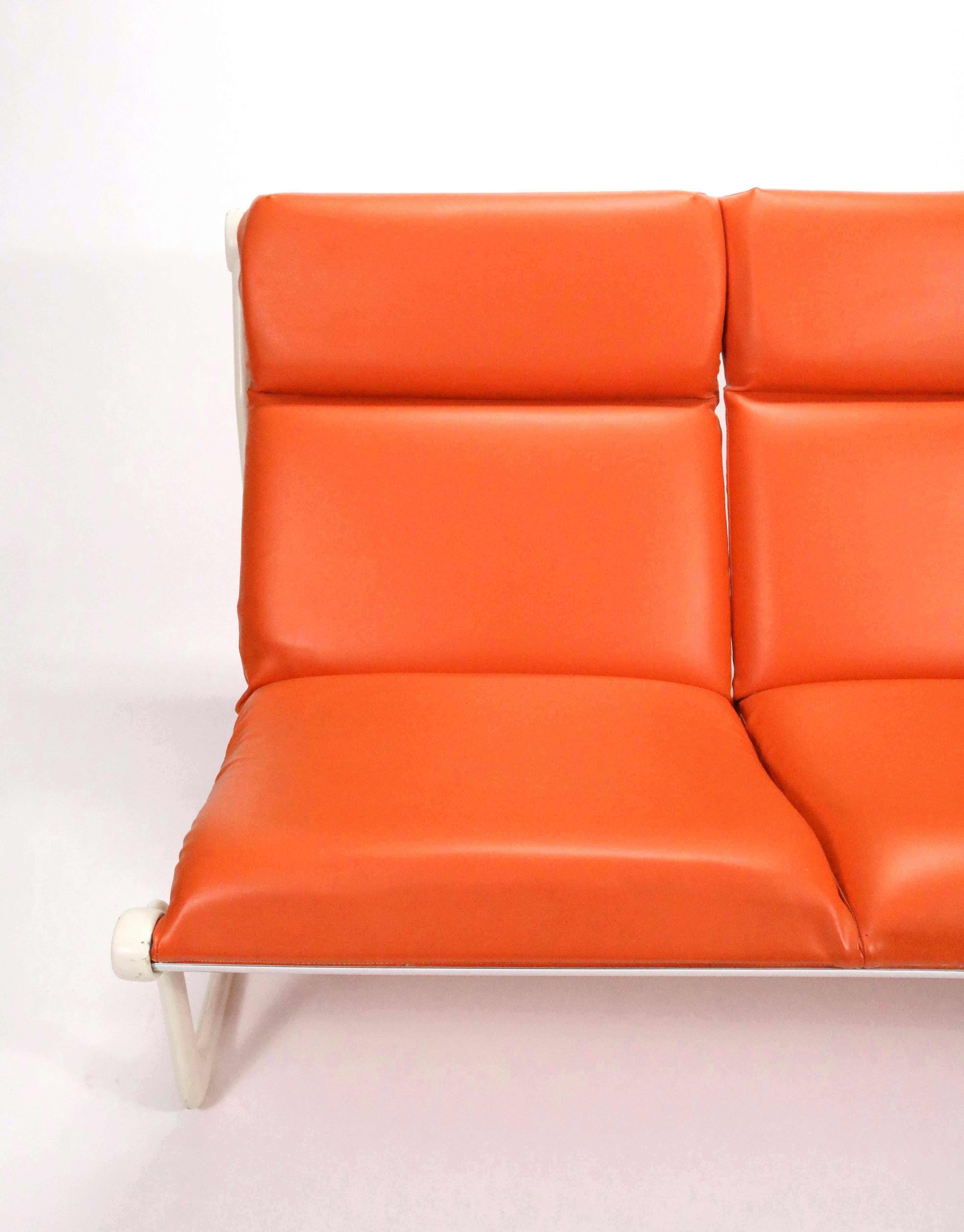 Sofá de dos plazas Sling de Hannah Morrison para Knoll finales del siglo XX en venta