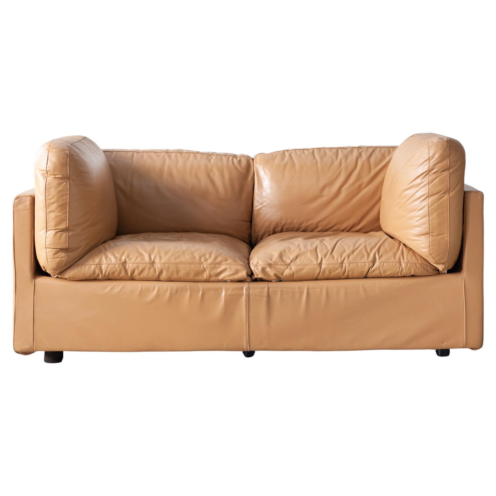 Two Seat Sofa by Jonathan De Pas, Donato D'Urbino and Paolo Lomazzi for Zanotta