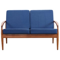 Two-Seat Sofa by Kai Kristiansen for Magnus Olesen Model Paper Knife