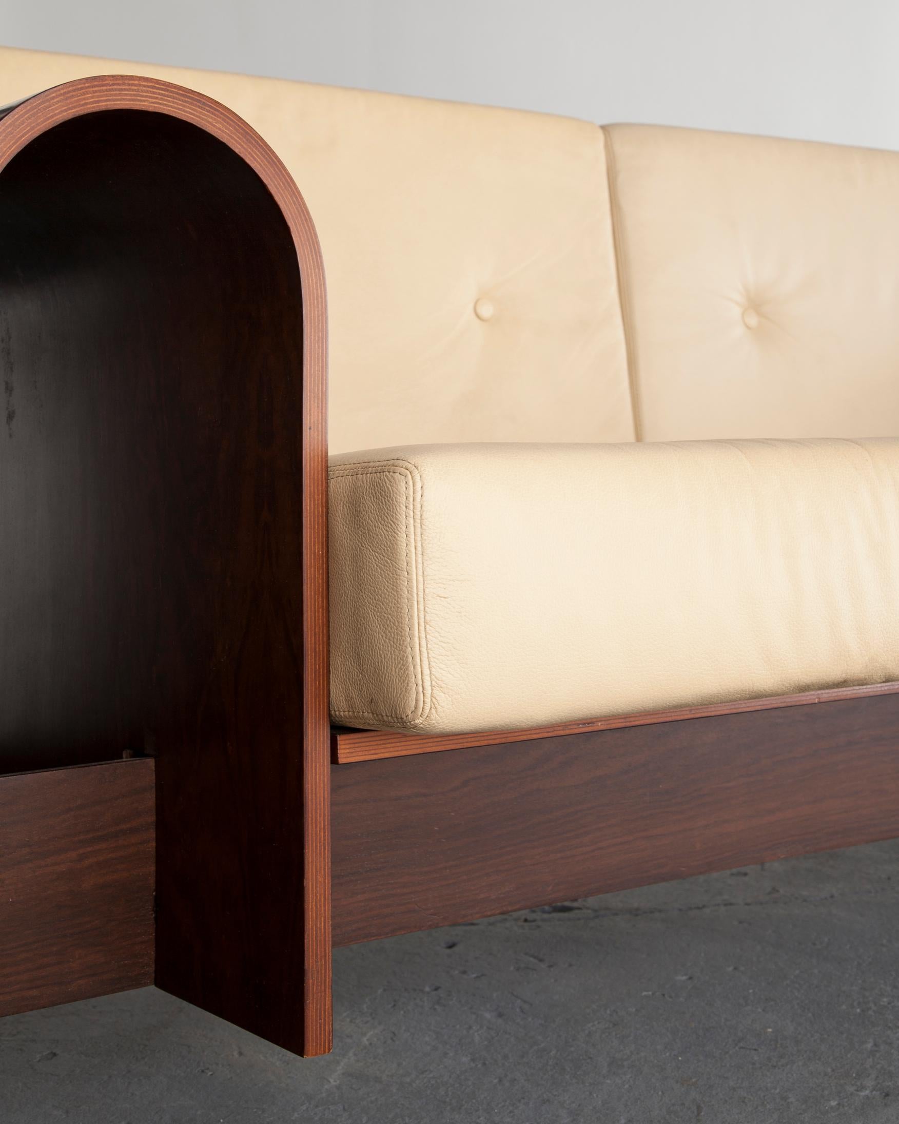 Brazilian Two-Seat Sofa by Oscar Niemeyer For Sale
