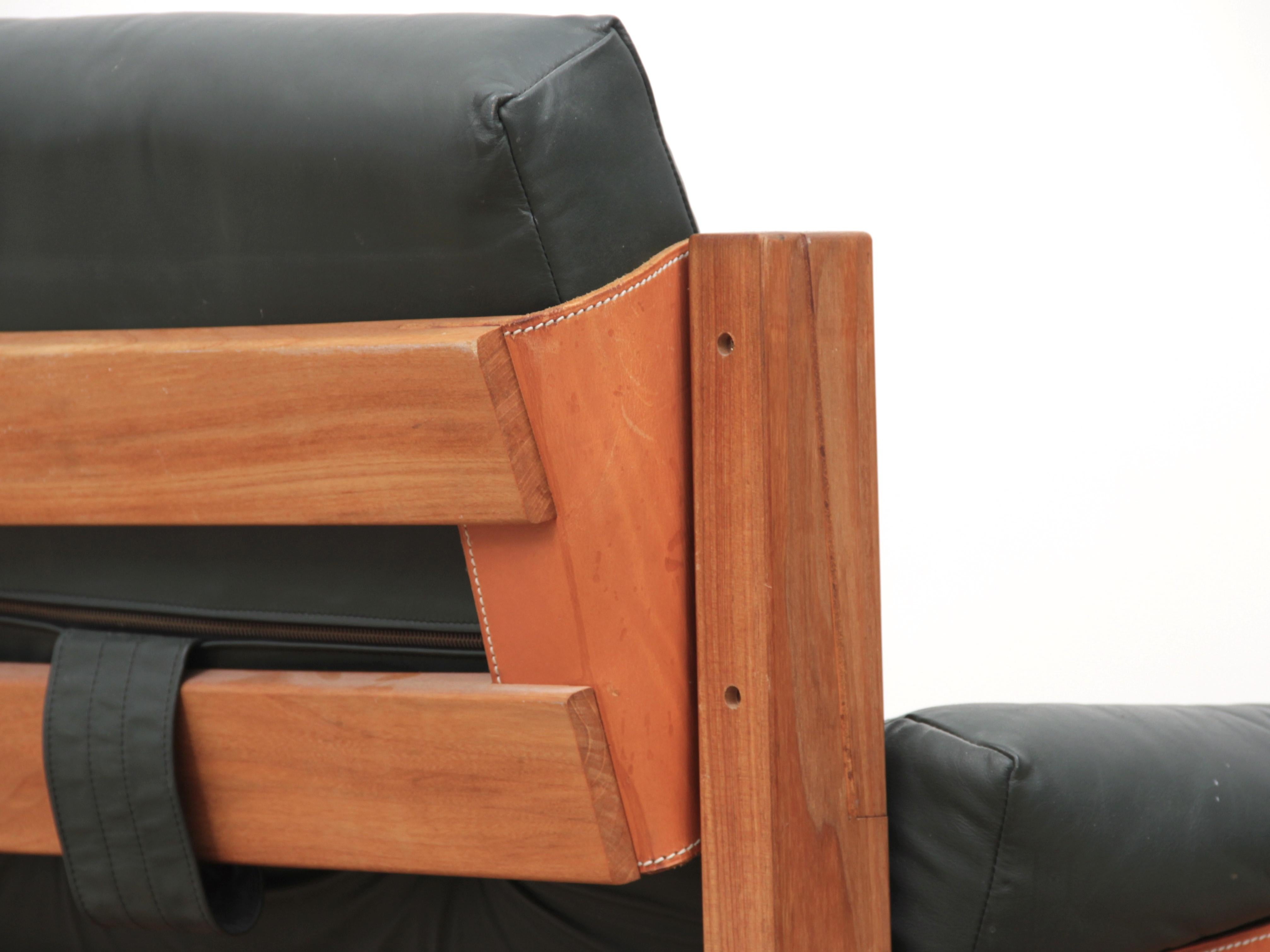 Zweisitziges Sofa von Pierre Chapo Modell S22 11