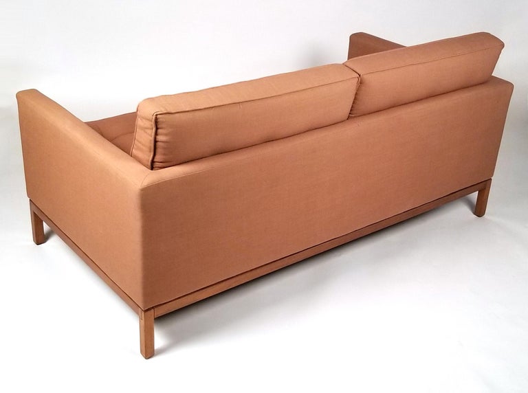 20th Century Two-Seat Sofa Designed by Florence Knoll for Knoll International For Sale
