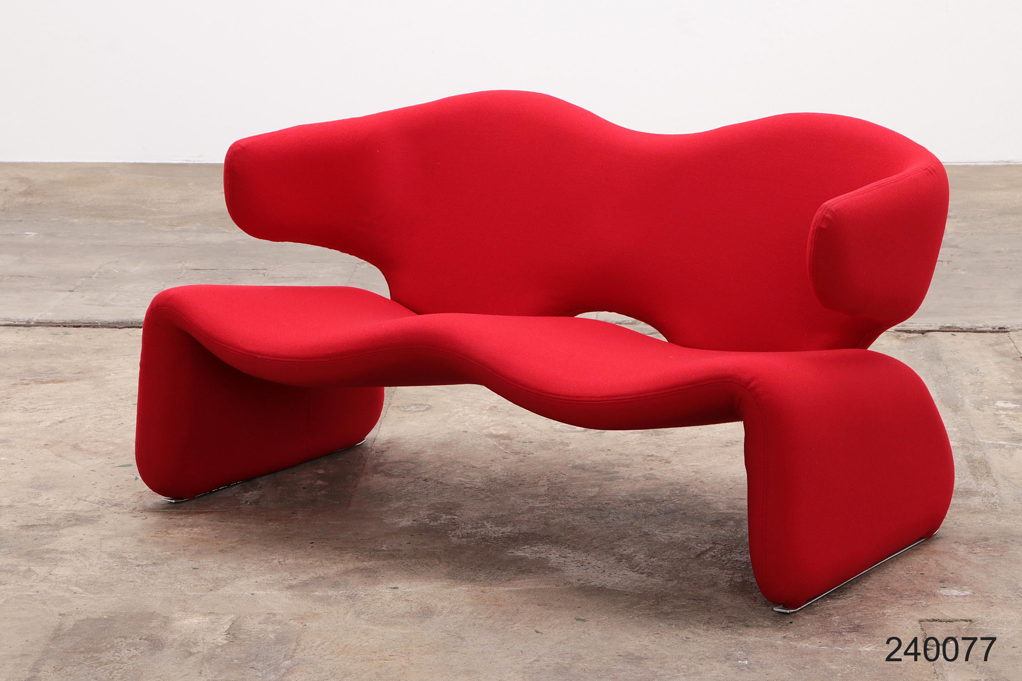 Two-seater Djinn Sofa by Oliver Mourgue 1960 For Sale 9
