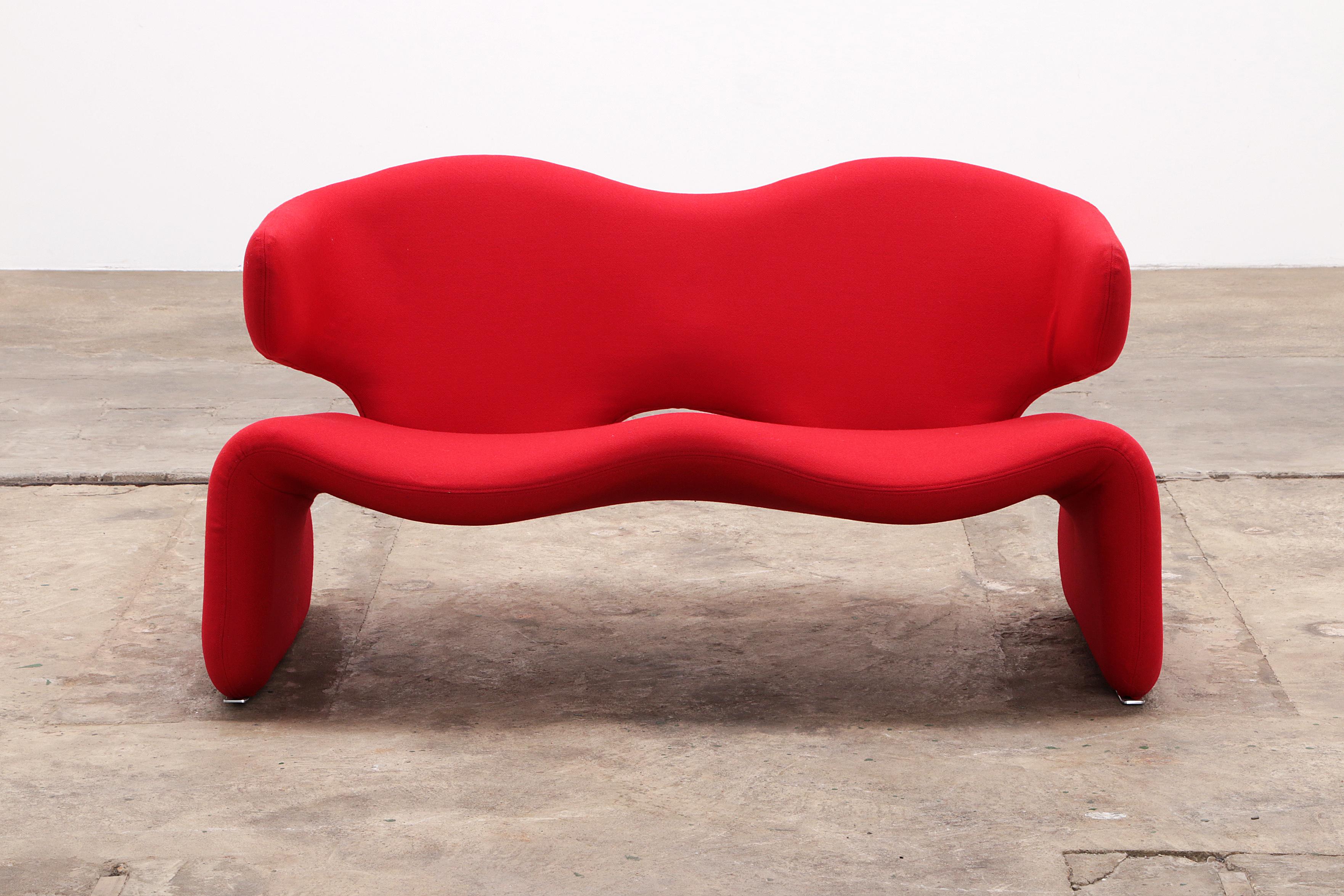 Two-seater Djinn Sofa by Oliver Mourgue 1960 For Sale 12