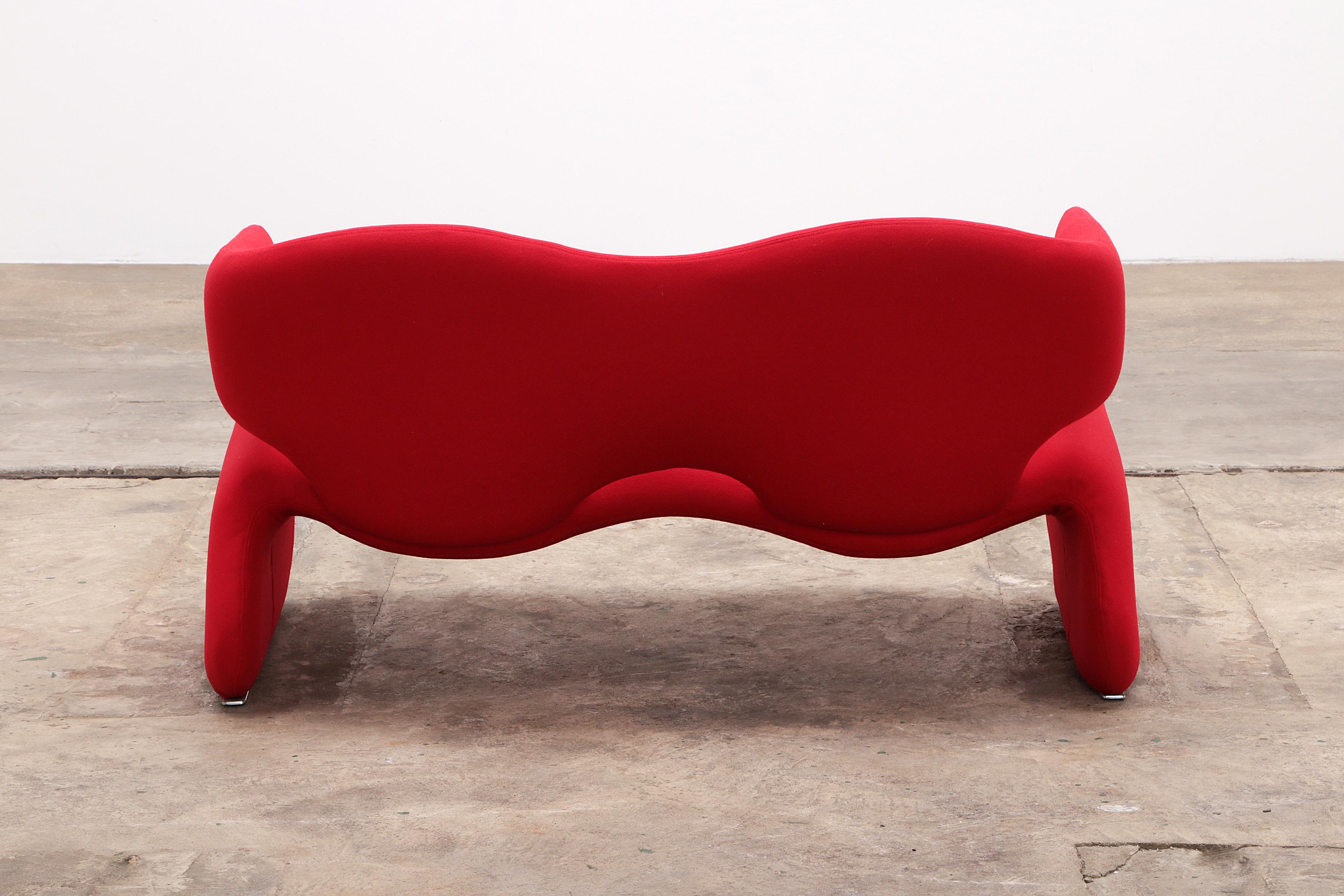Two-seater Djinn Sofa by Oliver Mourgue 1960 For Sale 14