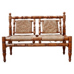 Two Seater French Sofa in Manner of Audoux Minet