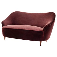 Two-Seater Italian Mid-Century Modern Sofa, Italy circa 1950s