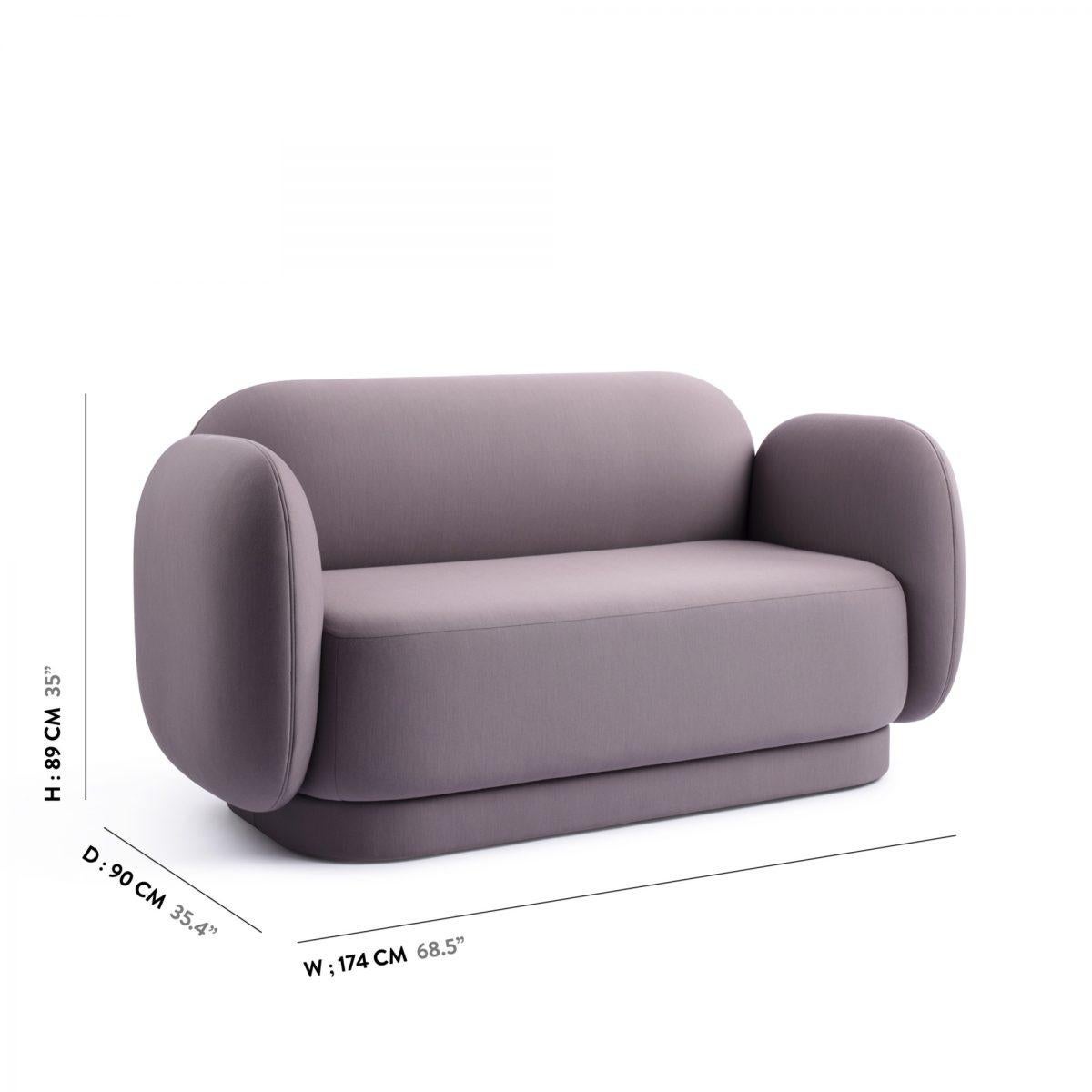 Zweisitzer-Sofa Tom Dariel entworfen von Thomas Dariel (21. Jahrhundert und zeitgenössisch) im Angebot