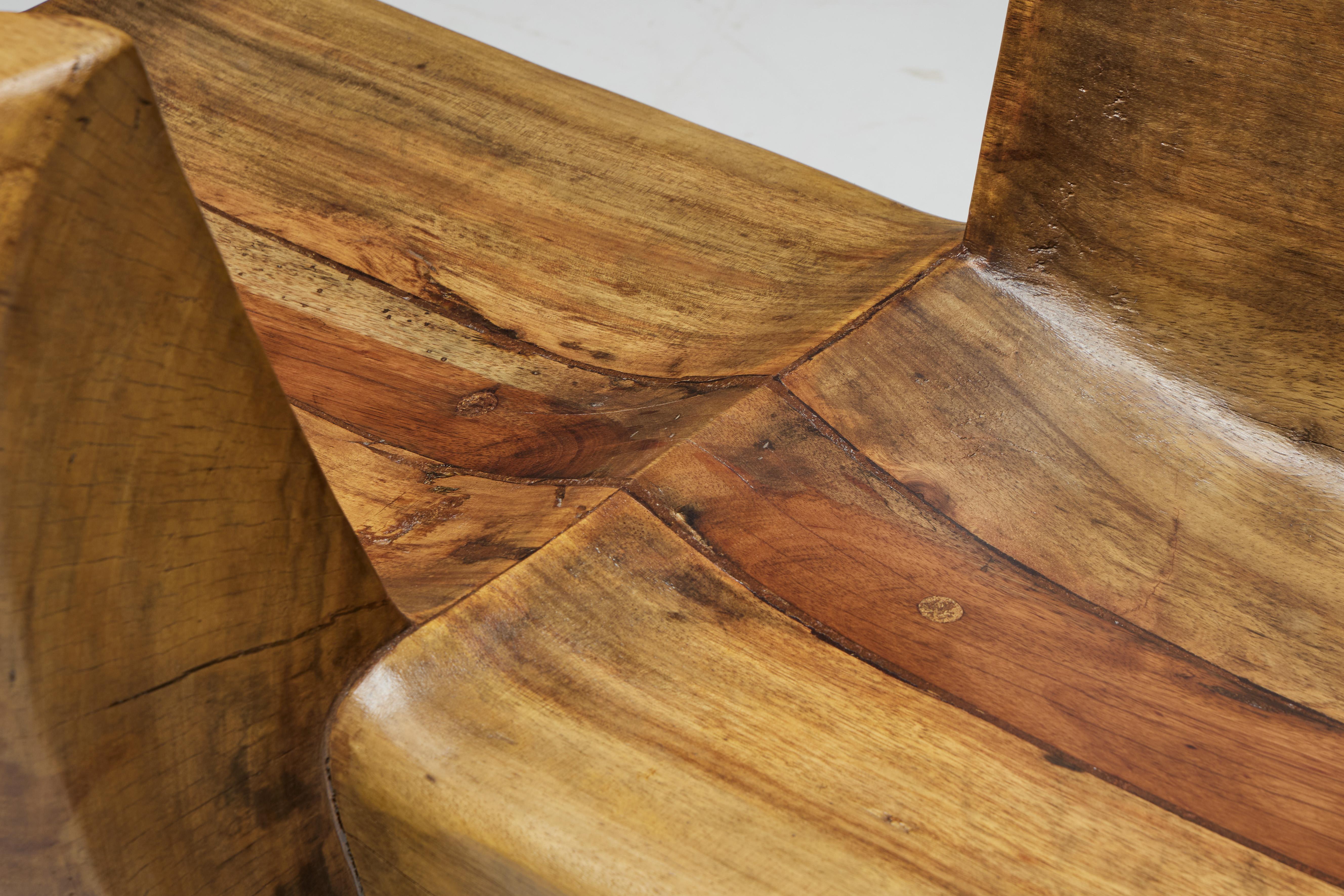 Wood Two-Seater 