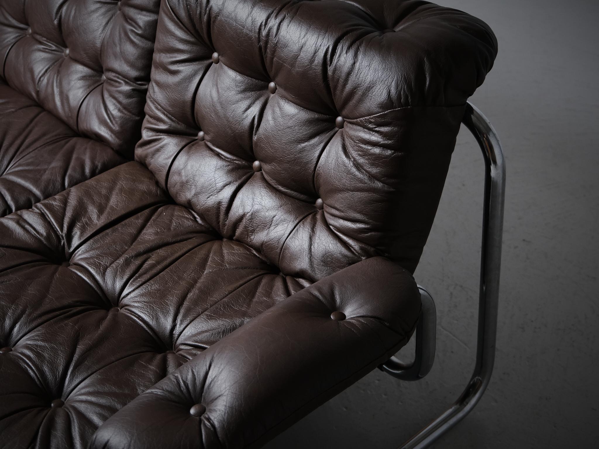 Two-seater sofa by John Bertil Häggström for IKEA, Sweden, 1970s 1