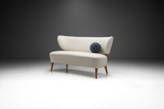 Two-Seater Sofa by Otto Schulz 'Attr.' for Boet, Sweden, 1940s