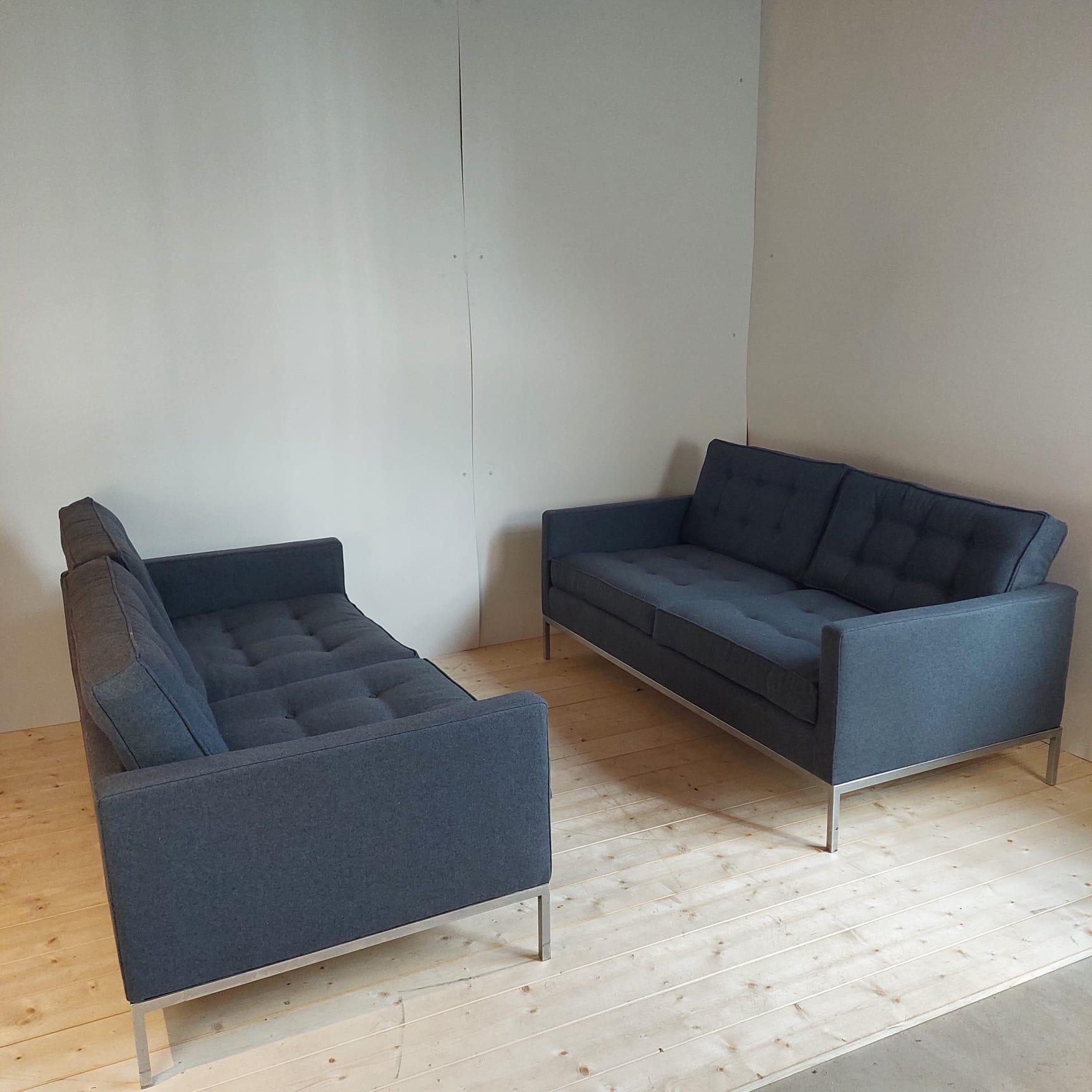 Central American Two-seater sofa, Florence Knoll Bassett, Knoll International, 1954