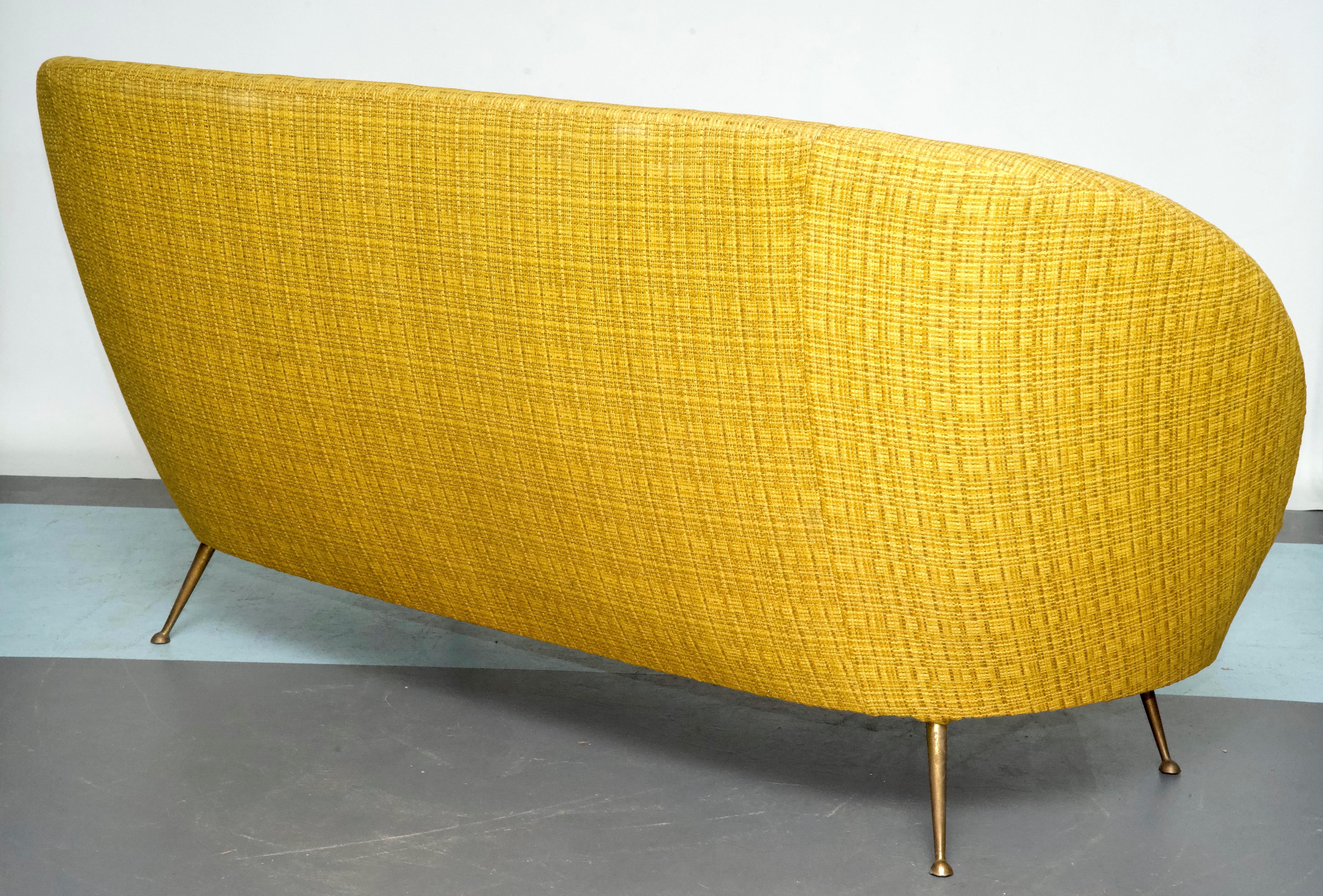 20ième siècle Canapé deux places dans le style d'Ico Parisi, Italie, années 1950 en vente
