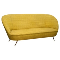 Two-Seater Sofa in the Style of Ico Parisi, Italy, 1950s