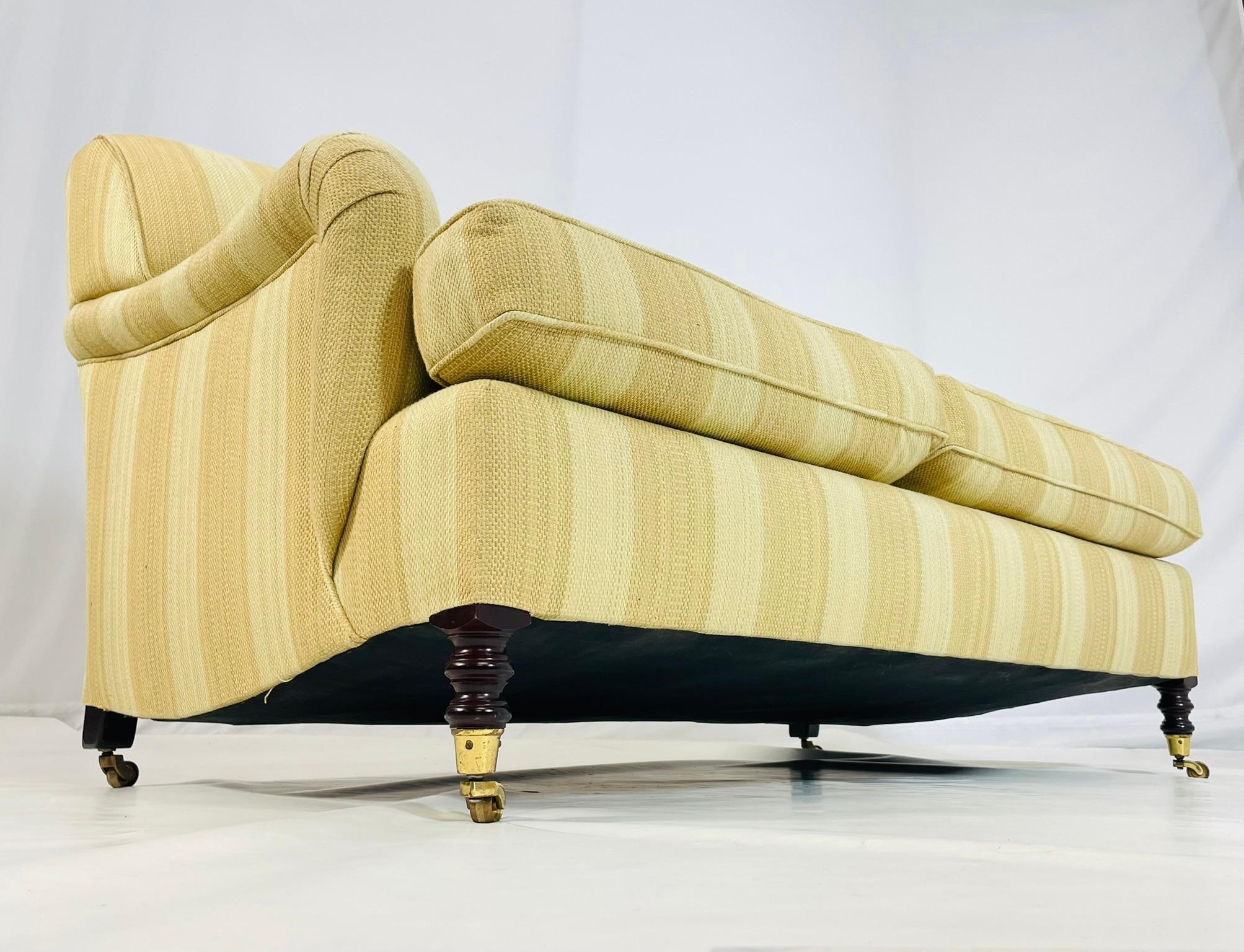 Inglese Divano a due posti realizzato in Inghilterra da George Smith LTD, Inghilterra 1999 in vendita