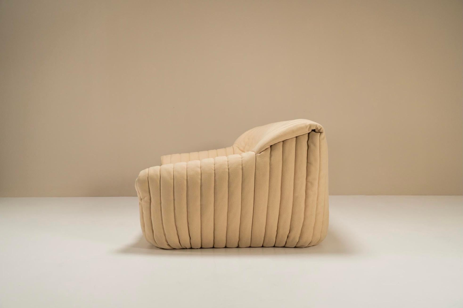 Zweisitzer-Sofa, Modell Sandra, von Annie Hieronimus für Cinna, Frankreich, 1976 (Moderne der Mitte des Jahrhunderts)