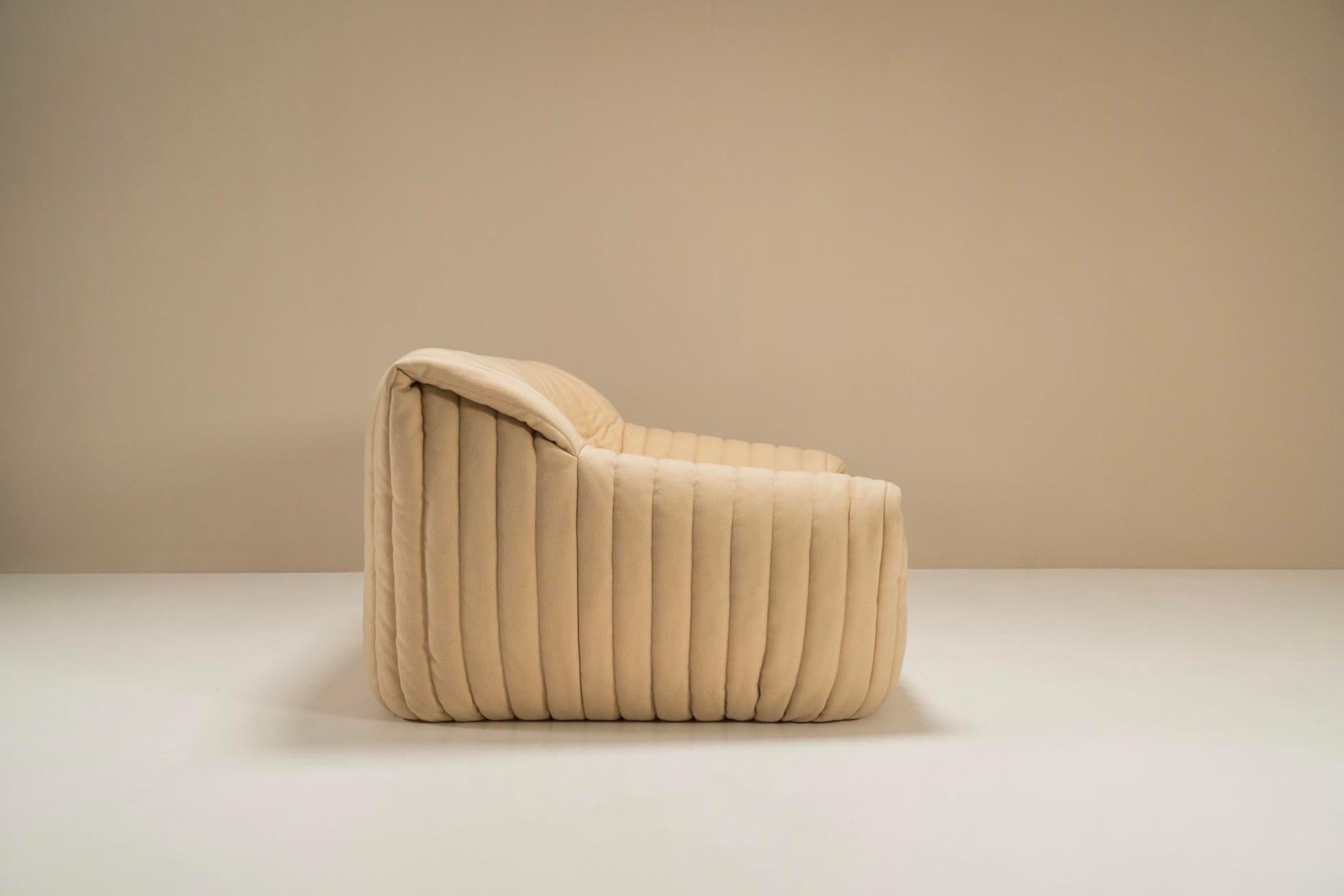 Mid-Century Modern Two-Seater Sofa, Model “Sandra”, by Annie Hieronimus for Cinna, France, 1976
