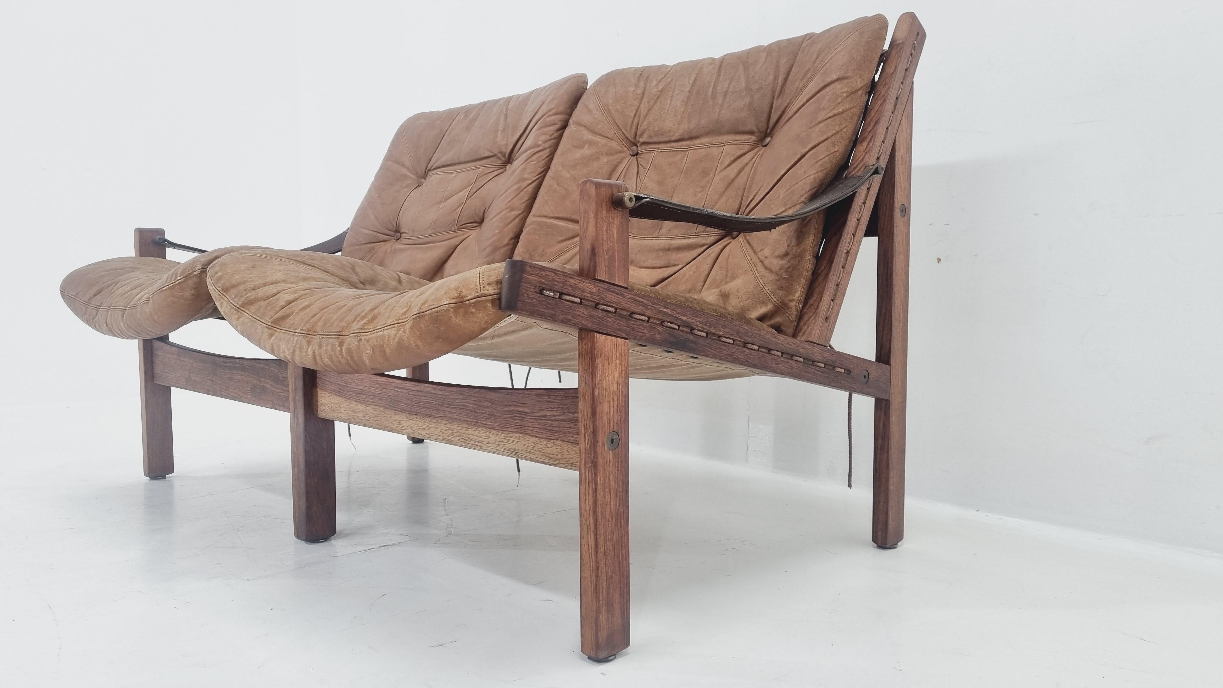 Two-Seater Sofa Set Hunter by Torbjørn Afdal for Bruksbo Norway, 1960s For Sale 5