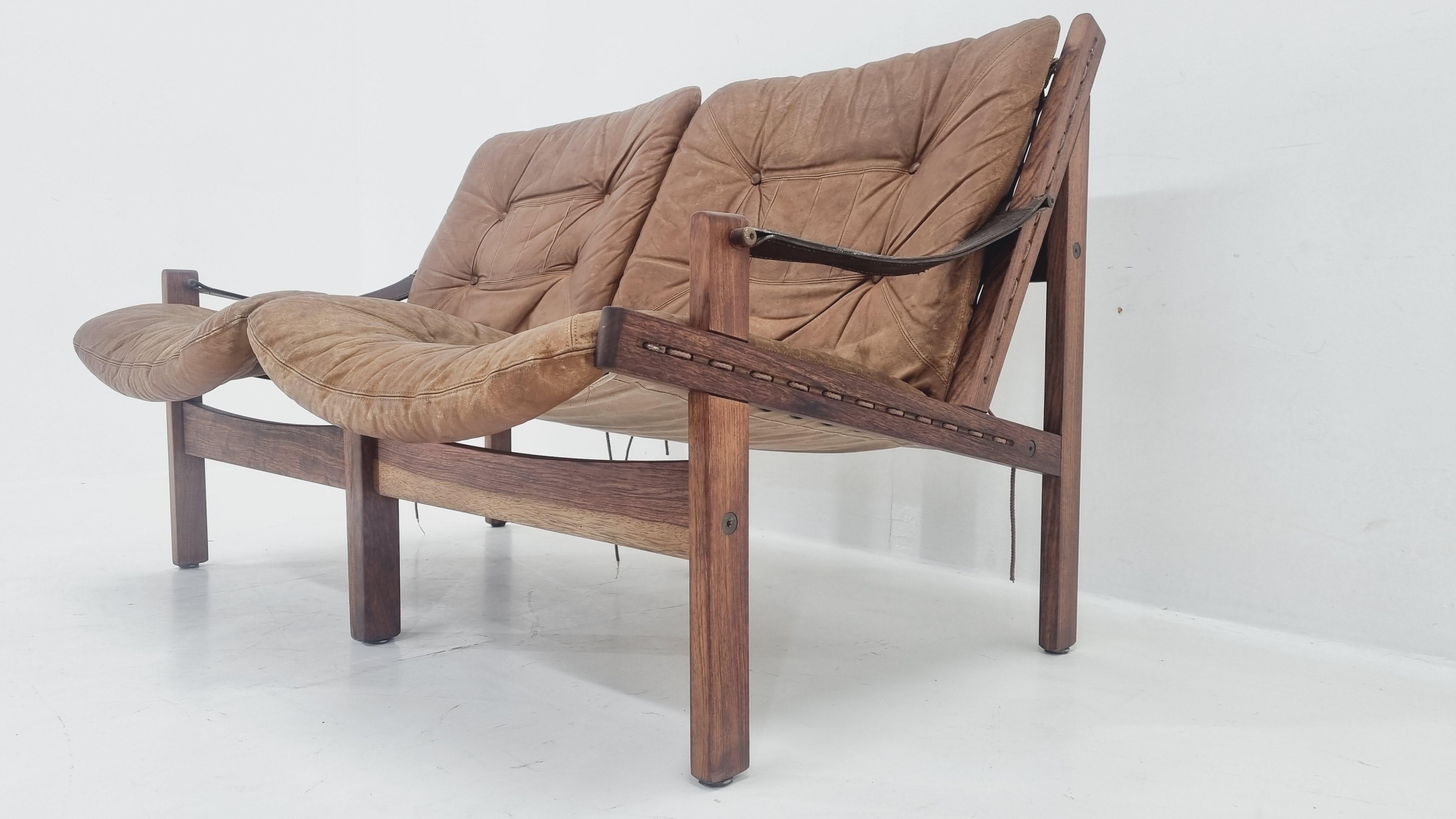 Two-Seater Sofa Set Hunter by Torbjørn Afdal for Bruksbo Norway, 1960s For Sale 6