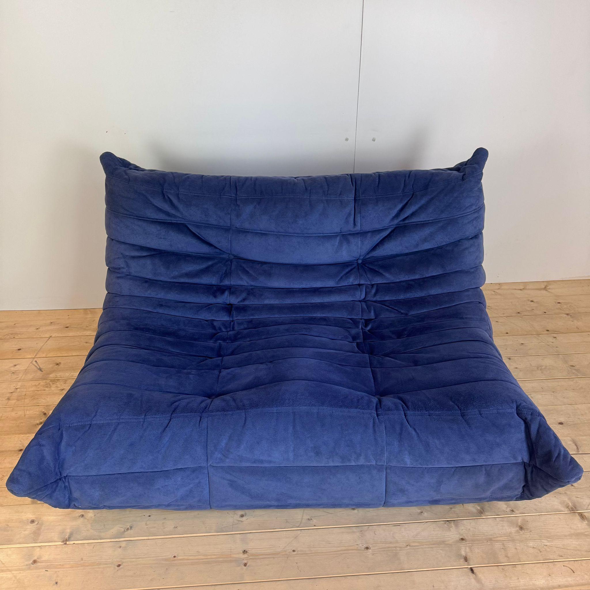 Zweisitziges Sofa 'Togo' Michel Ducaroy für Ligne Roset, Frankreich 1960 (Moderne der Mitte des Jahrhunderts) im Angebot