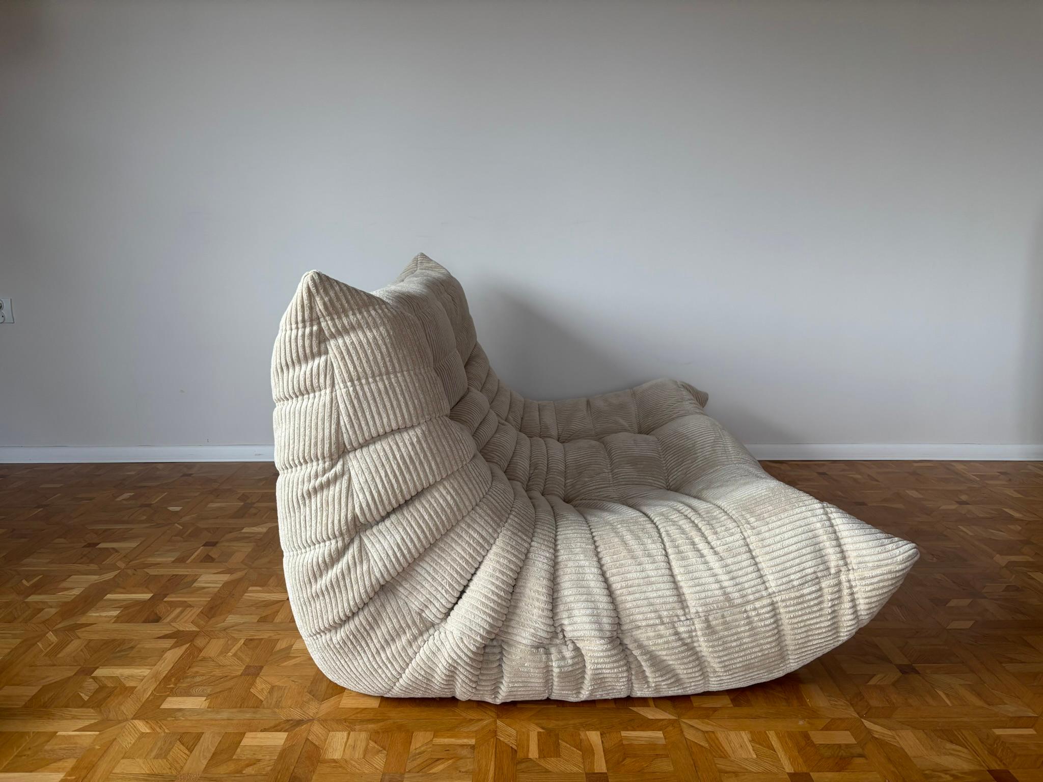 Togo-Sofa mit zwei Sitzen von Michel Ducaroy für Ligne Roset (Moderne der Mitte des Jahrhunderts) im Angebot