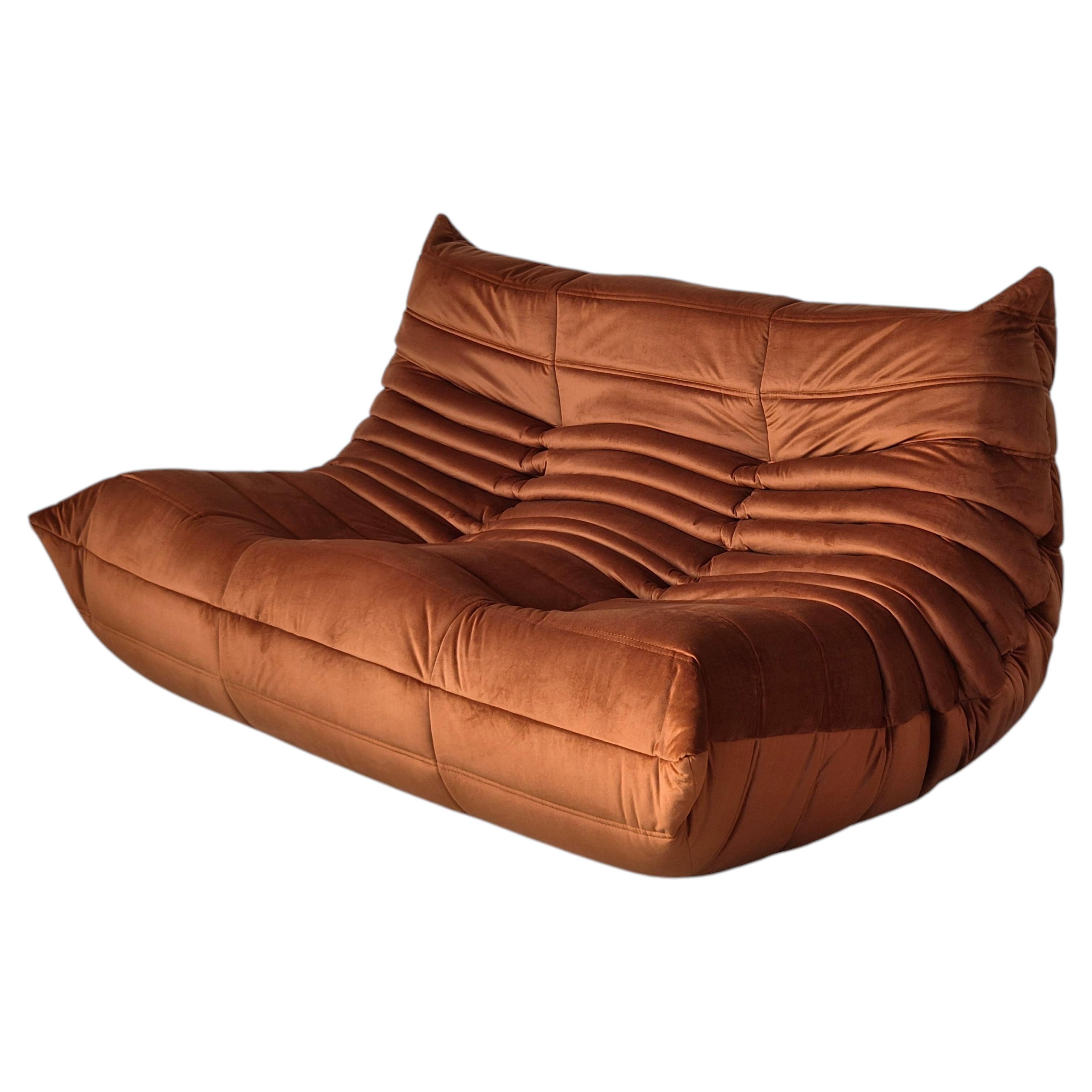 What is a Togo sofa made of?
