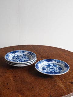 Two Sets of Late 18th Century Dutch Delft Plates, circa 1790