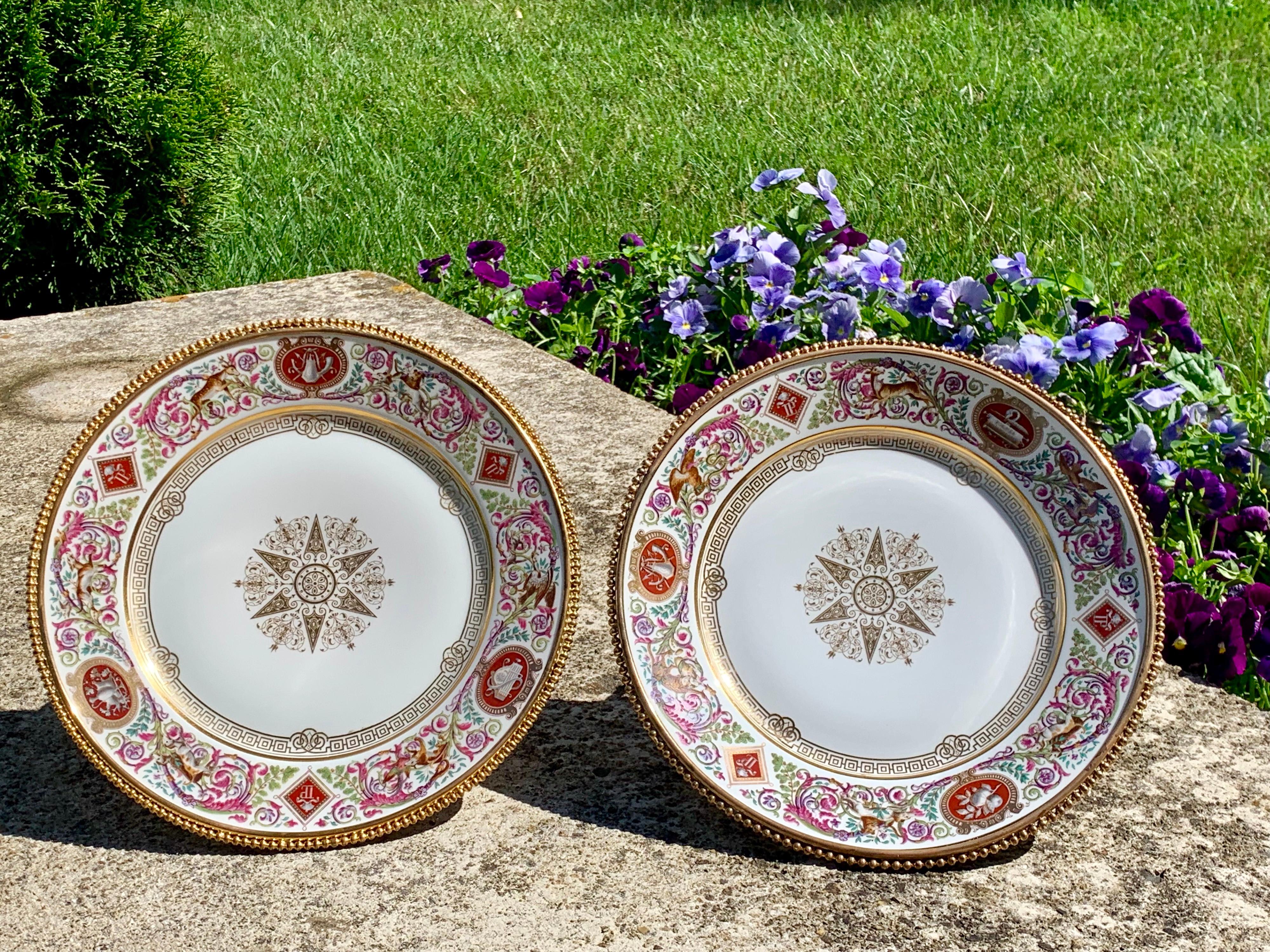 A fine pair of Sèvres Tazzas from King Louis Philippe