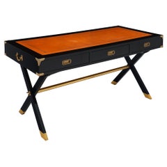 Two-Sided Antique Campaign Desk