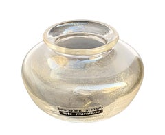 Two Small Bowls in Murano Glass with Gold by Arte Muranese, Collectible Glass