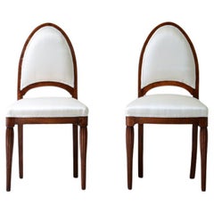 Antique Two small Deco chairs